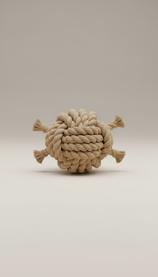 Sandstone Organic Cotton Rope Toy